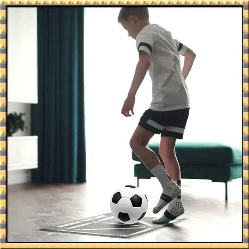 

AA79 New Non Slip Foldable Kids Adults Dribble Training Mat Football Training Indoor Outdoor Equipment
