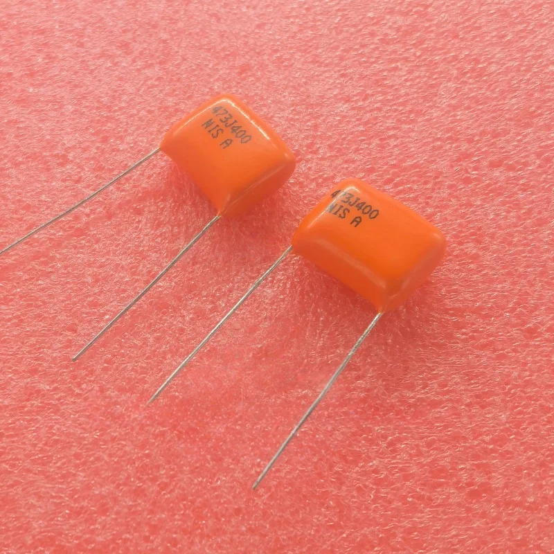 

10 шт. оранжевый аудиоконденсатор 47nf 400 В 0,047 мкФ 400 В 473J 400 В p15