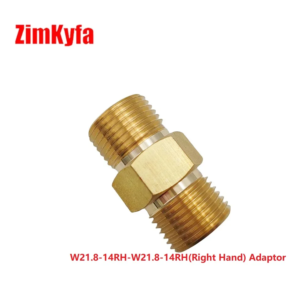 

Commercial CO2 Carbon Dioxide Valve Adaptor Converter For Tranfering W21.8-14 to W21.8-14 DIN477 Connector