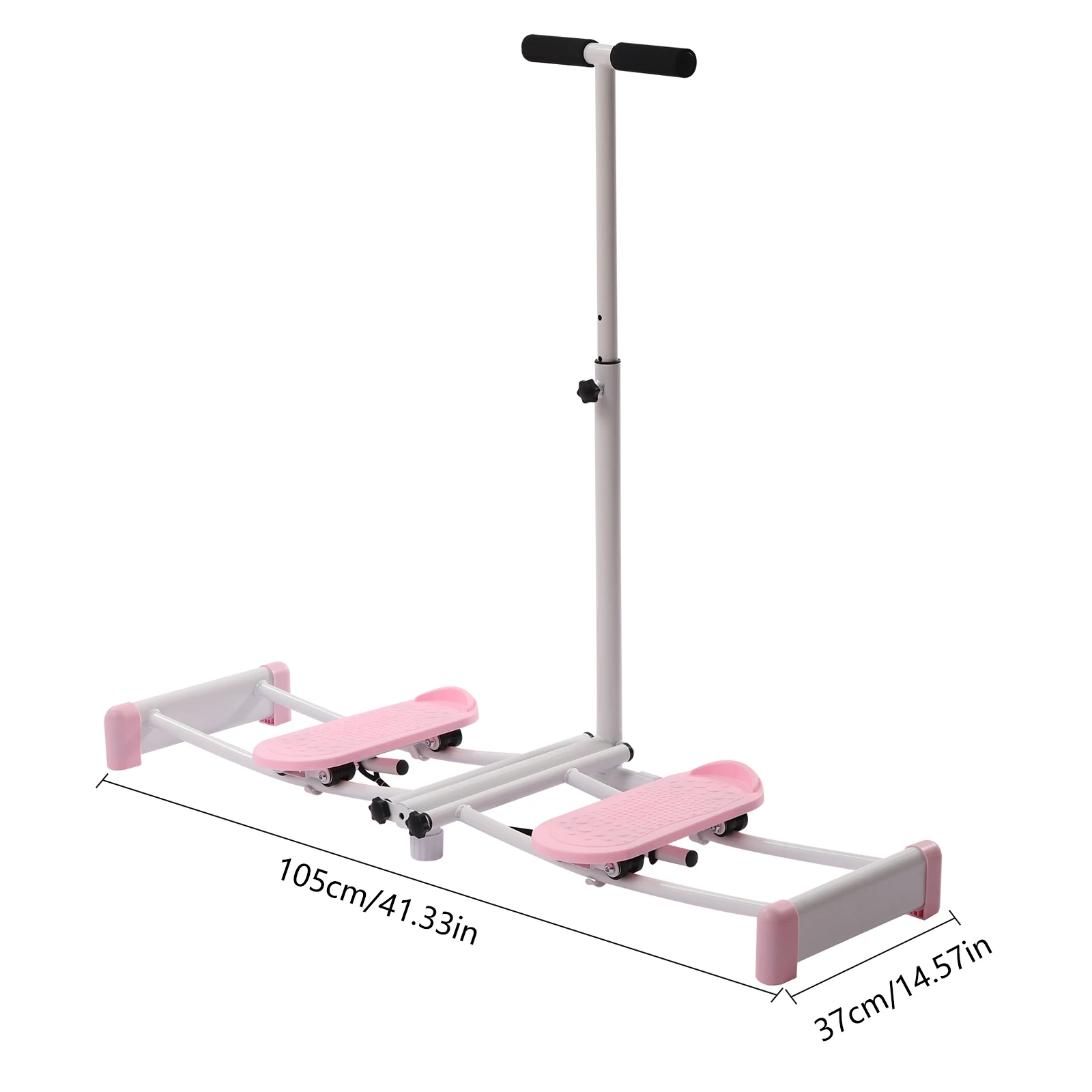 Skiing Simulator, Ski Simulator, Pelvic Floor Muscle Trainer, Leg Master Fitness Machine, Glutes Thighs Strengthening Equipment, Home Exercise Device for Buttocks Lift, Muscle Shaping, Stability, Suitable for All Ages, Easy Daily Use, Pink