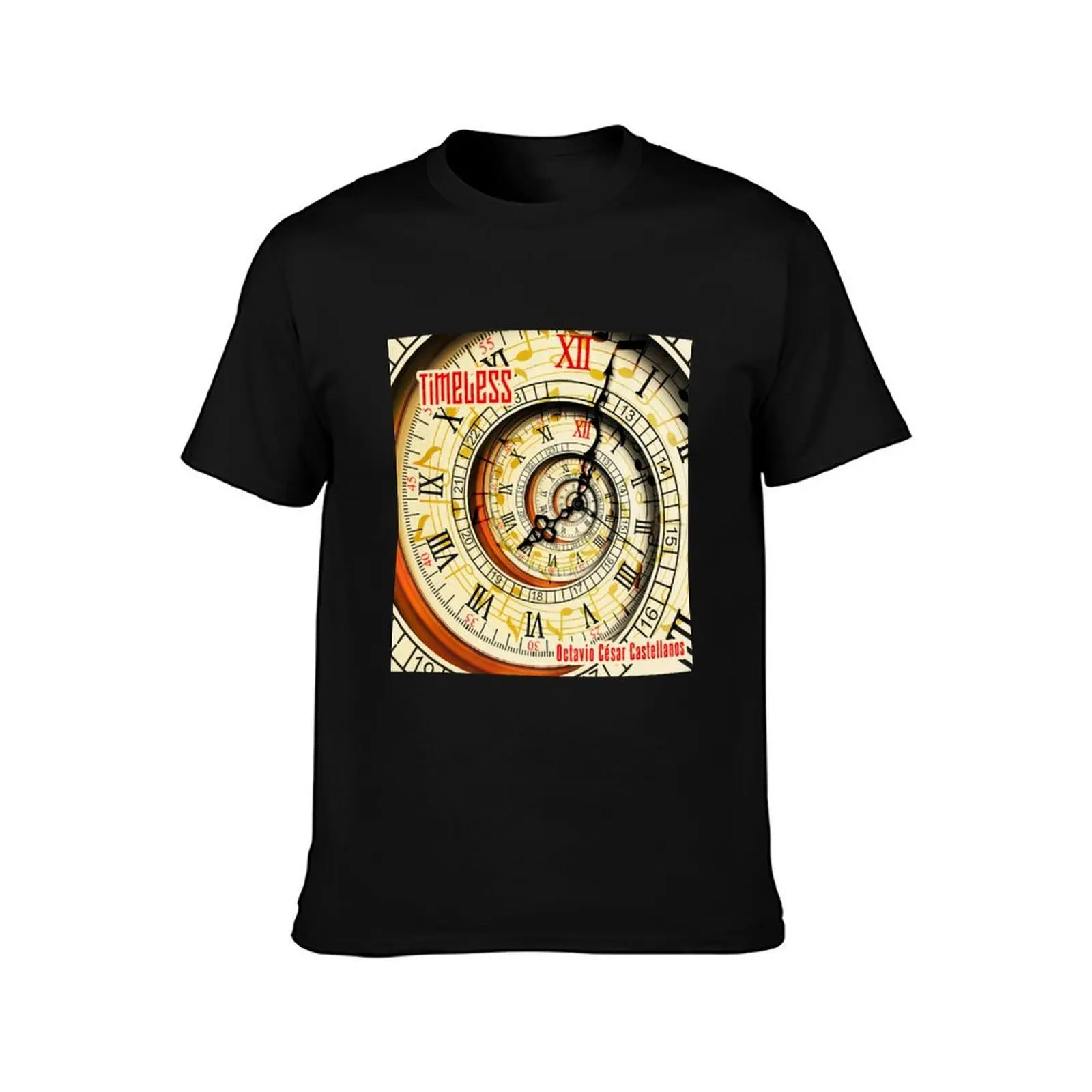 Timeless T-Shirt, Summer Casual Cotton Tee, Oversized Streetwear Tops, Vintage Graphic Print, Loose Fit Short Sleeve
