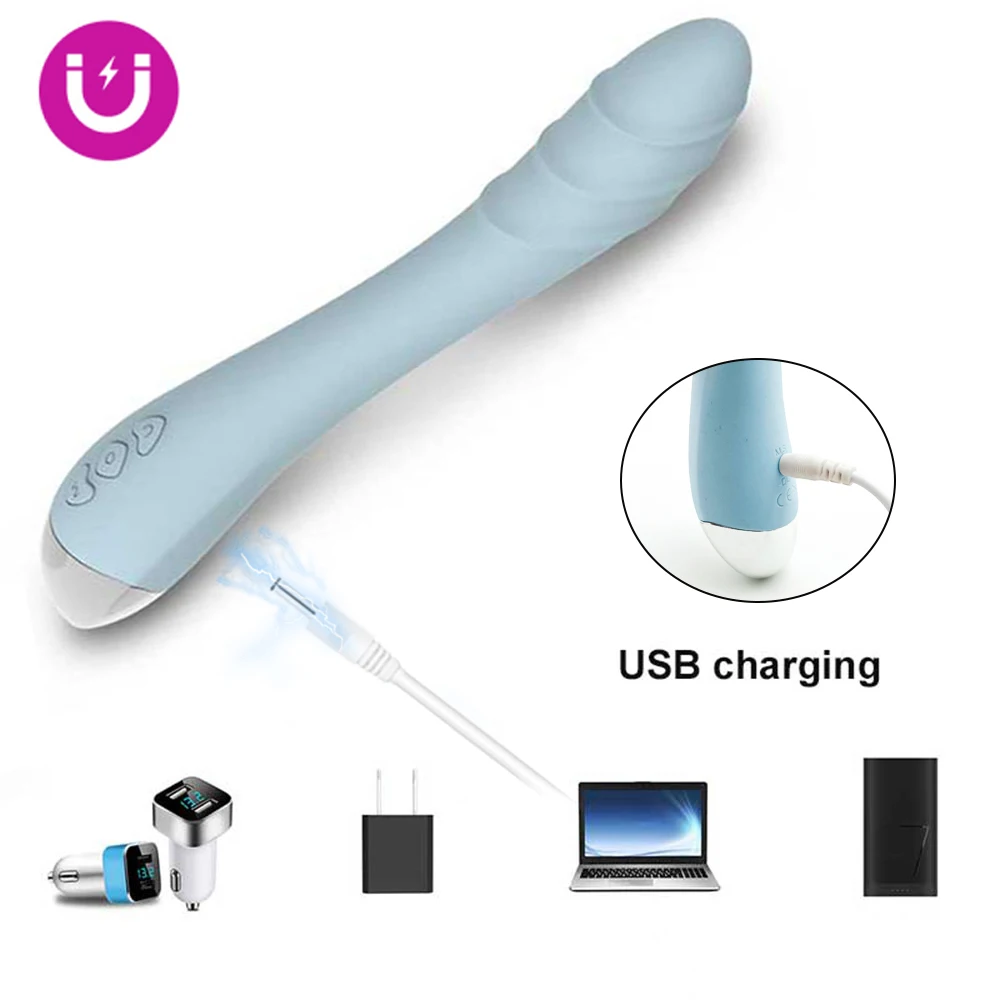 Ultra Silent G-Spot Vibrator Nipple Clitoris Stimulator Vagina Dildo Erotic Toys USB Massarger Sex Toys for Woman Sex Shop 18