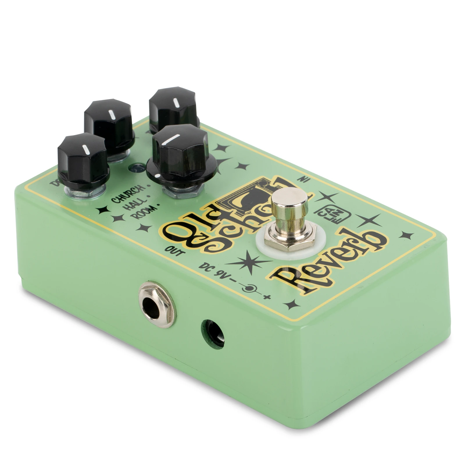 Imagem -05 - Caline Cp512 Old School Reverb Pedal Efeito Guitarra Acessórios de Guitarra