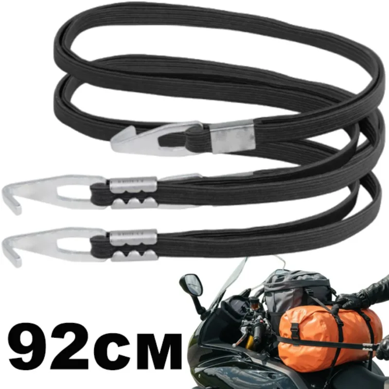 

Bungee Cord with Hooks Adjustable Elastic Rope for Motorcycle Helmet Tie Down Strap Luggage Bicycle Outdoor Car Truck Tie Down