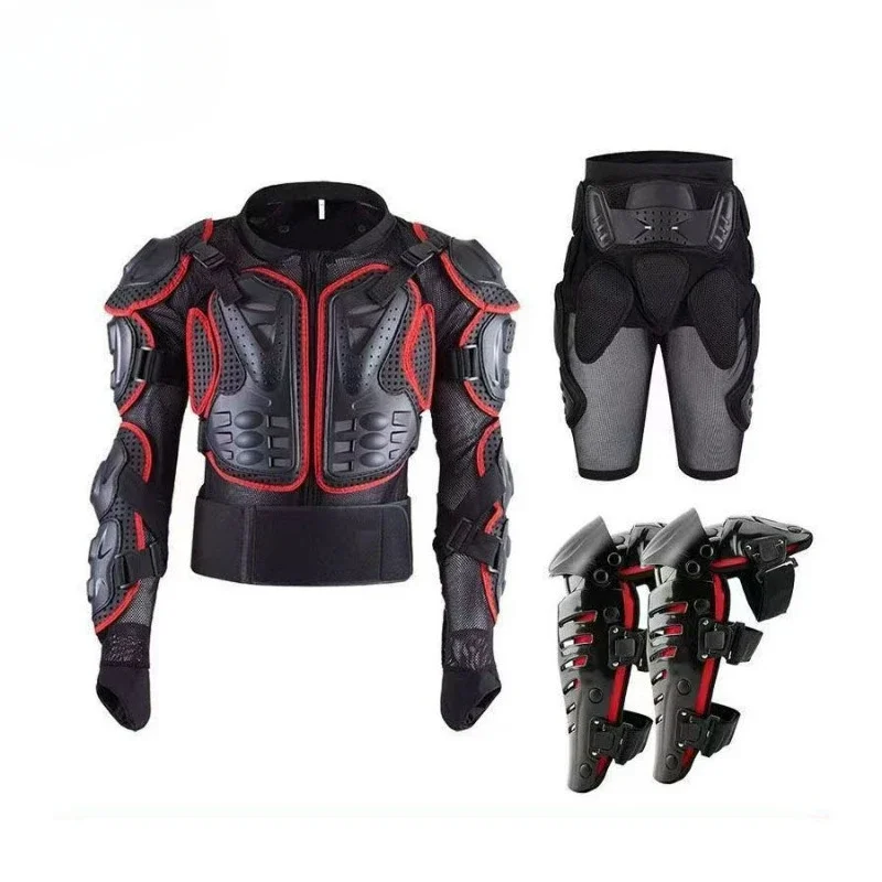 Men's Women's Armor Pants Anti-fall Motorcycle Heavy Motorcycle Off-road Racing Rider Riding Wear Built-in Protective Breathable