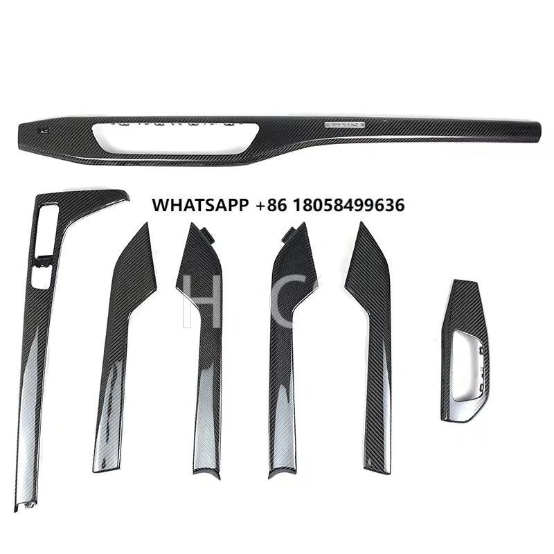 

Customized Real Carbon Fiber Car Interior Accessories Center Console Armrest Box for A4 A5