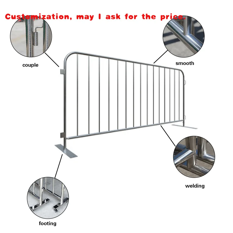 

Изготовленные на заказ.Регулирующие маршрутизаторы Оцинкованные клеммы круизного корабля Барьер безопасности для мероприятий Барьер для контроля толпы Стадион