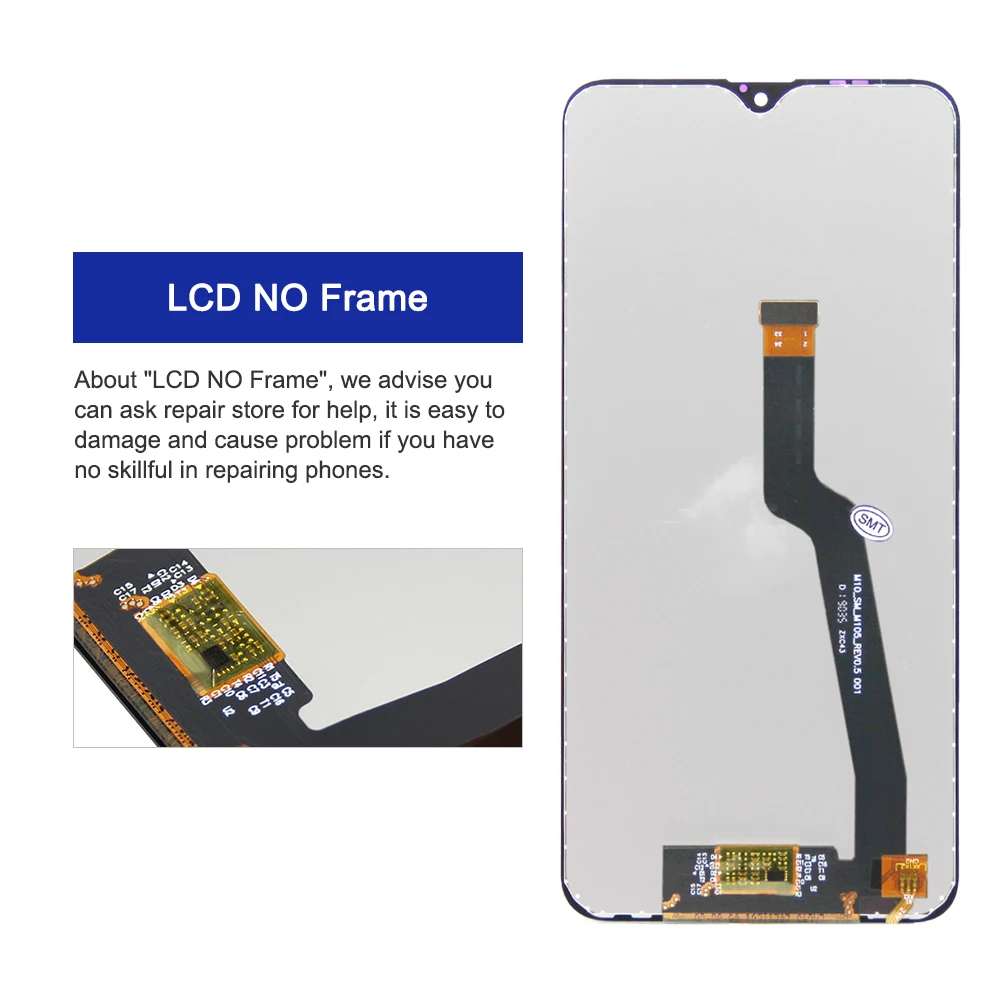 100% Tested A10 Display Screen for Samsung Galaxy A10 SM-A105F/DS A105FN/DS A105M/DS Lcd Dispaly Touch Screen Digitizers for M10