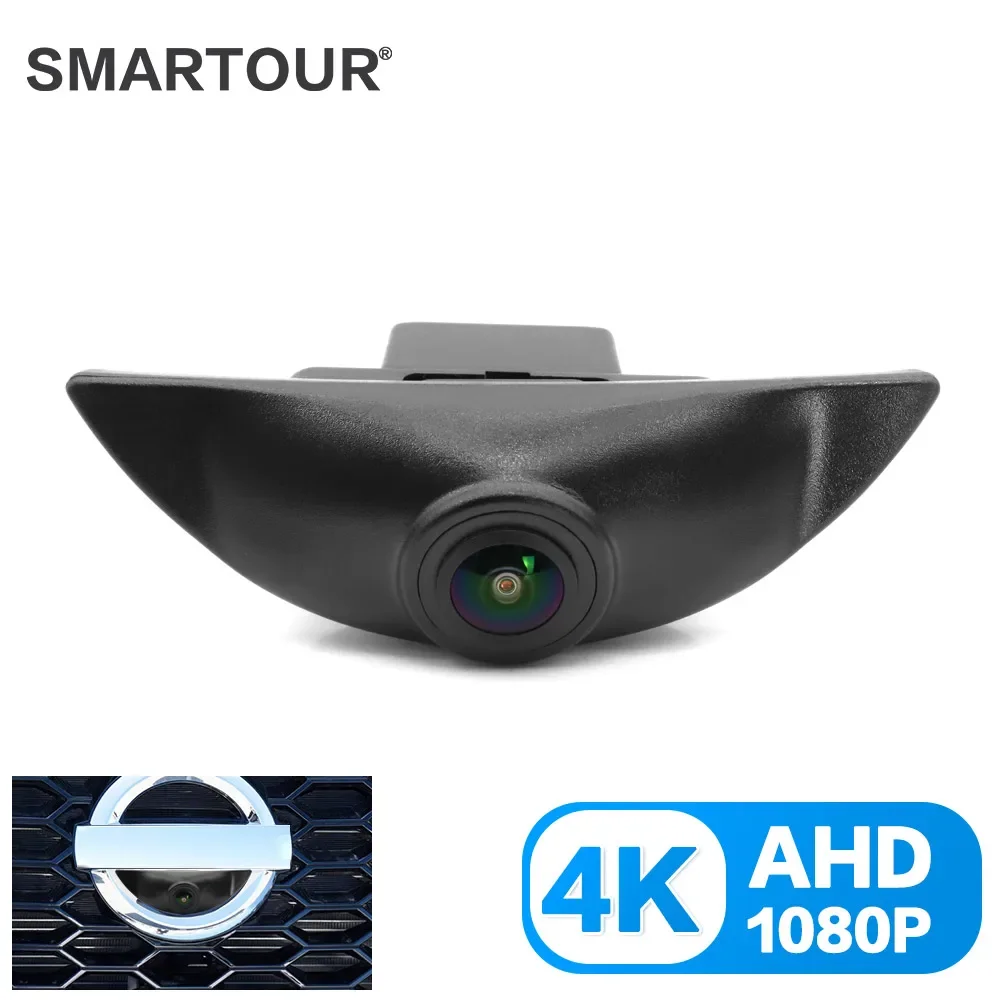 CCD AHD 1080P Vehicle logo Car Front View Camera For Nissan Xtrail T30 Tiida Qashqai J10 J11 Pathfinder March Patrol 370Z