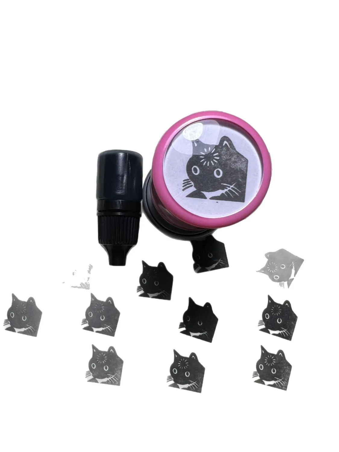 Timbres Emoji amusants, petits sceaux ronds créatifs pour étudiants mignons