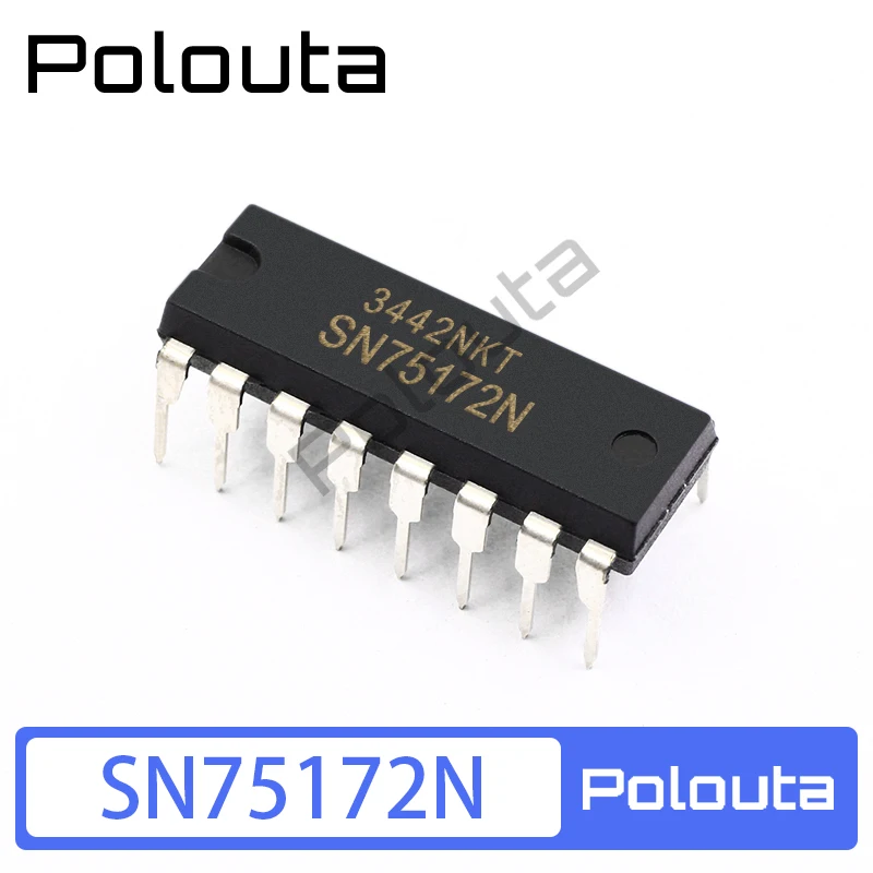 5 Pcs Polouta SN75172N SN75172 DIP-16 Interface Driver Arduino Nano Integrated Circuit DIY Electronic Kit Free Shipping