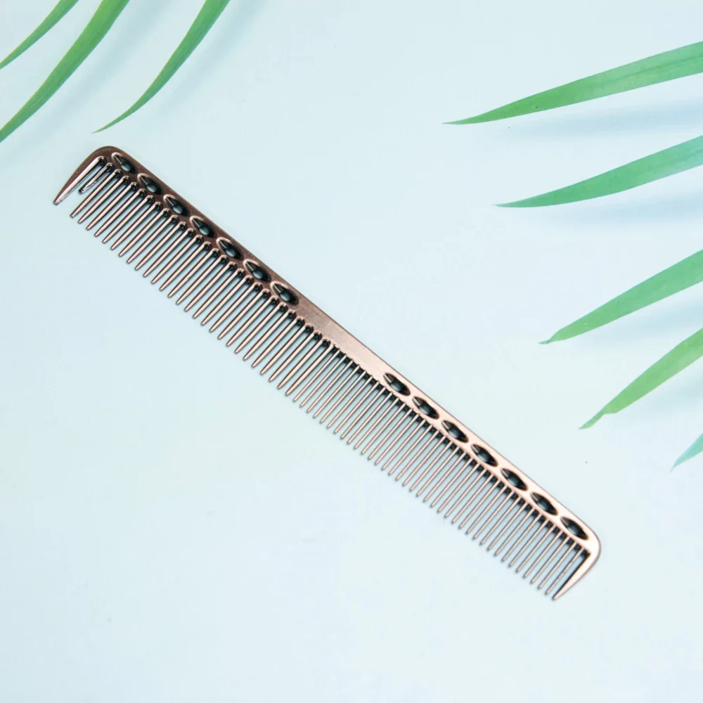 Space Aluminium Haarkamm Pro Friseurkämme Mellado Petit Hansen Волос Haarschneiden Sterbende Haarbürste Friseurwerkzeuge Salon Mithelfer – Detail 14