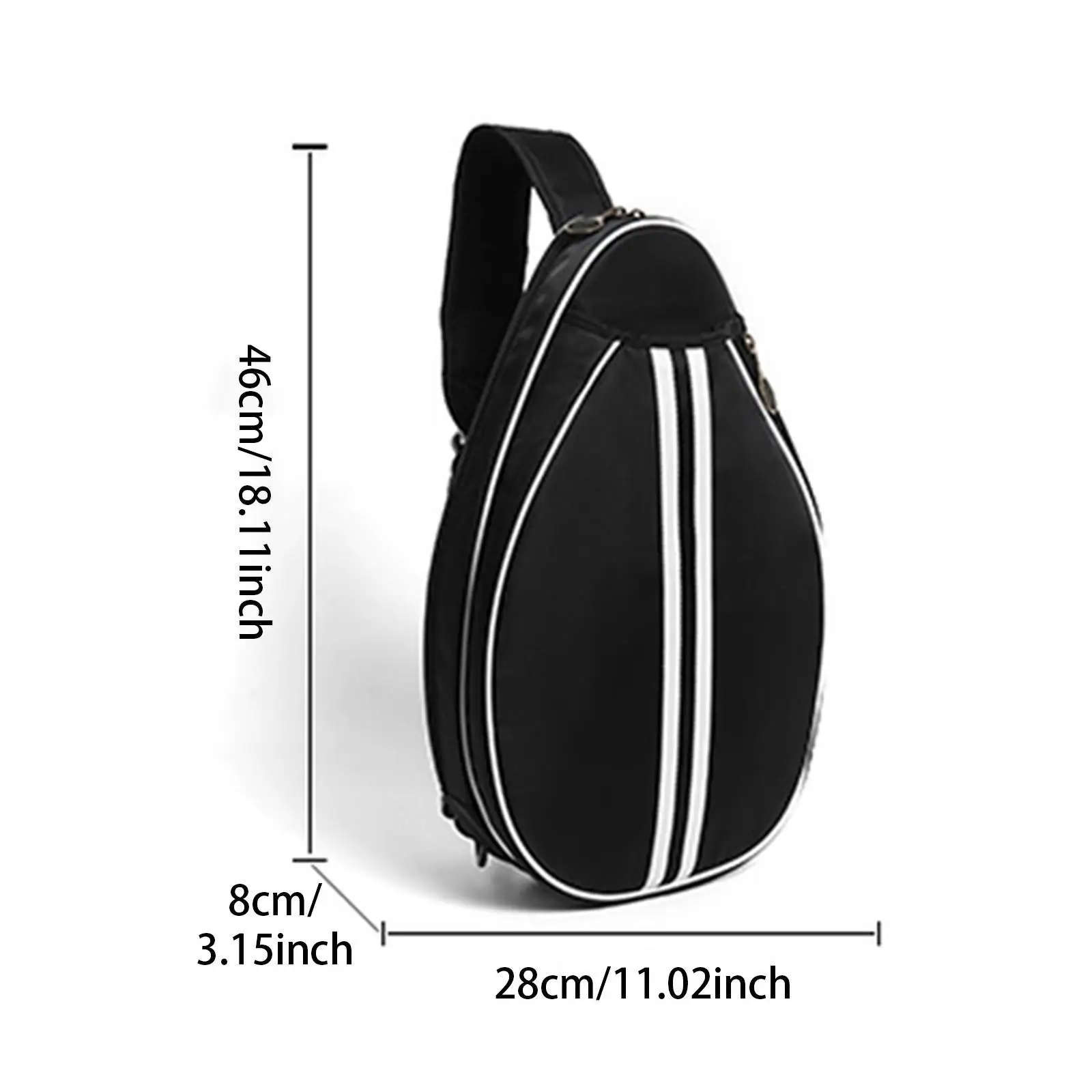 

Tennis Bag Shoulder Bag Large Capacity Sports Paddle Holder Badminton Bag