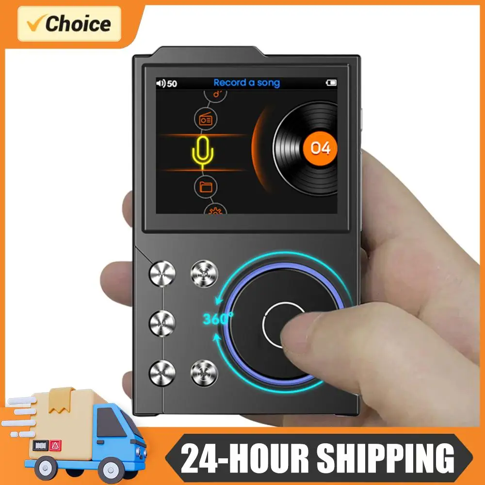 

HiFi MP3 Player Lossless DSD Digital Audio Music Player Bluetooth-Compatible 5.3 Digital Music Player HiFi Lossless Audio Player