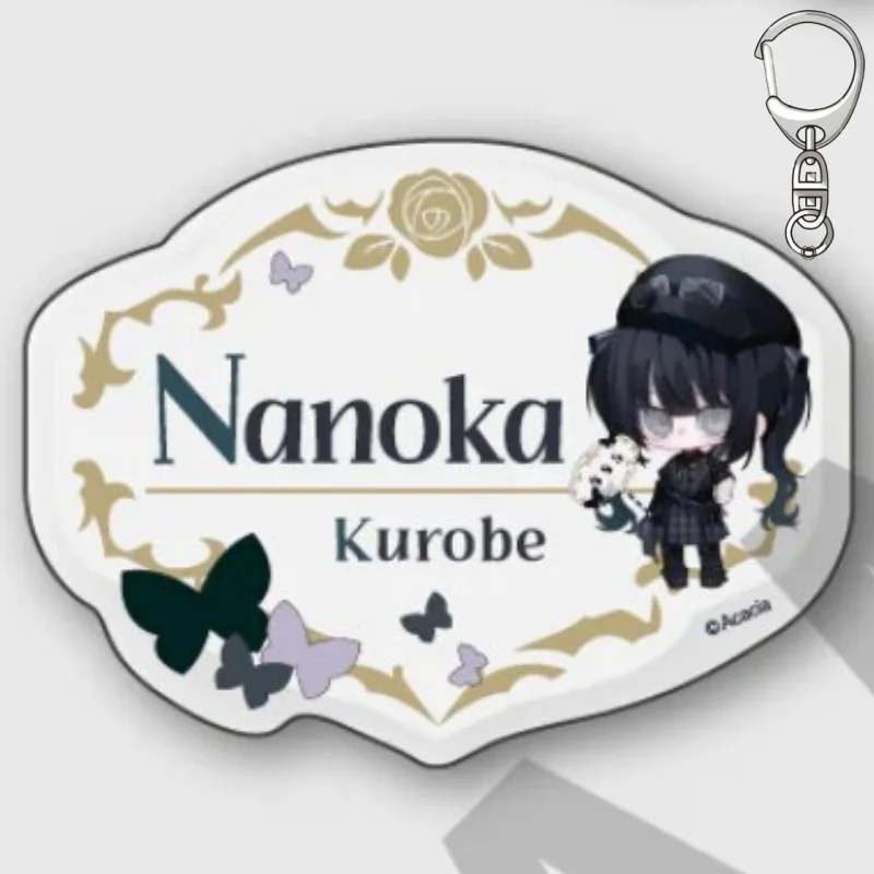 Anime Magical Girl Witch Trials 6cm Bag CharmNanoka Kurobe Natsume An-an  Acrylic Key Chains Accessories Goods Collection