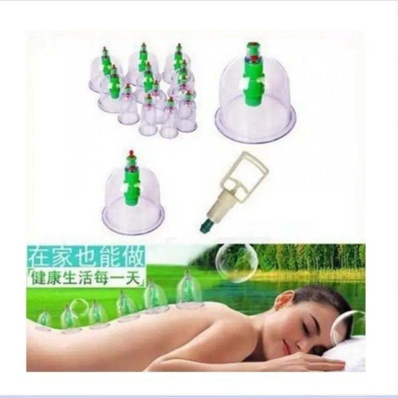 

Китайская медицинская 12-чашковая вакуумная портативная терапия для массажа тела