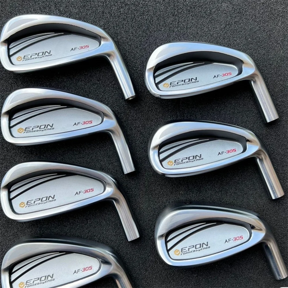 E-P-O-N AF-305 Golf Irons with Shaft and Grips ,silver 4.5.6.7.8.9.P 6PCS, Soft Iron Forged, 2024 Golf Clubs, 6Pcs