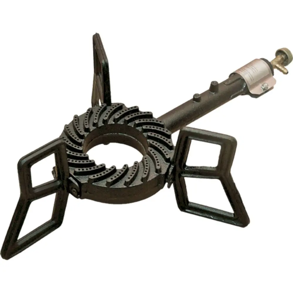 Quemador / Hornillo a gas Trípode butano/Propano 52x35x17cm. 28.00.3 Elma