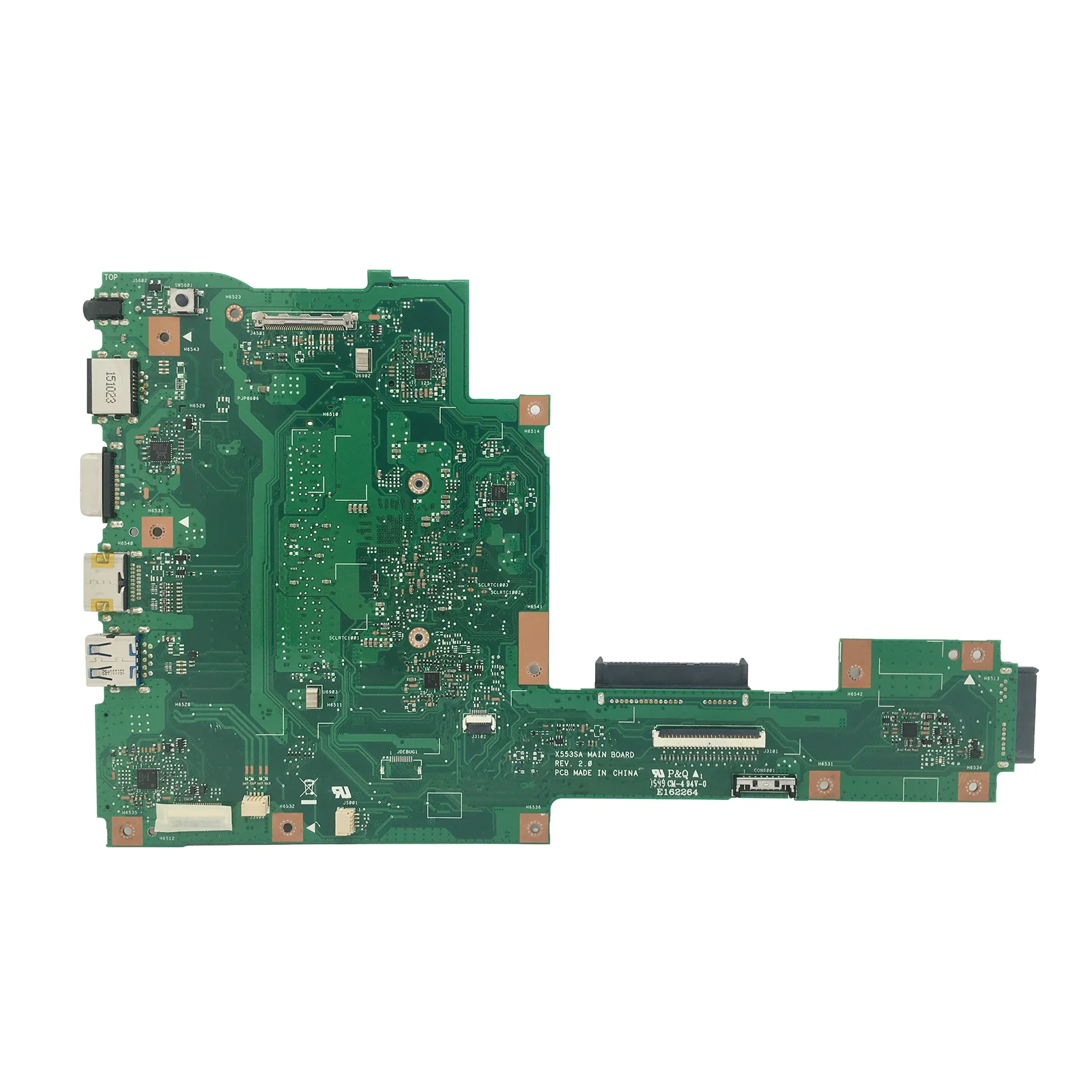 X553sa Moederbord Voor Asus A 553S A553sa F 553S F553sa X 553S Laptop Moederbord Met N3050 N3700 Cpu Ddr3 100% Getest