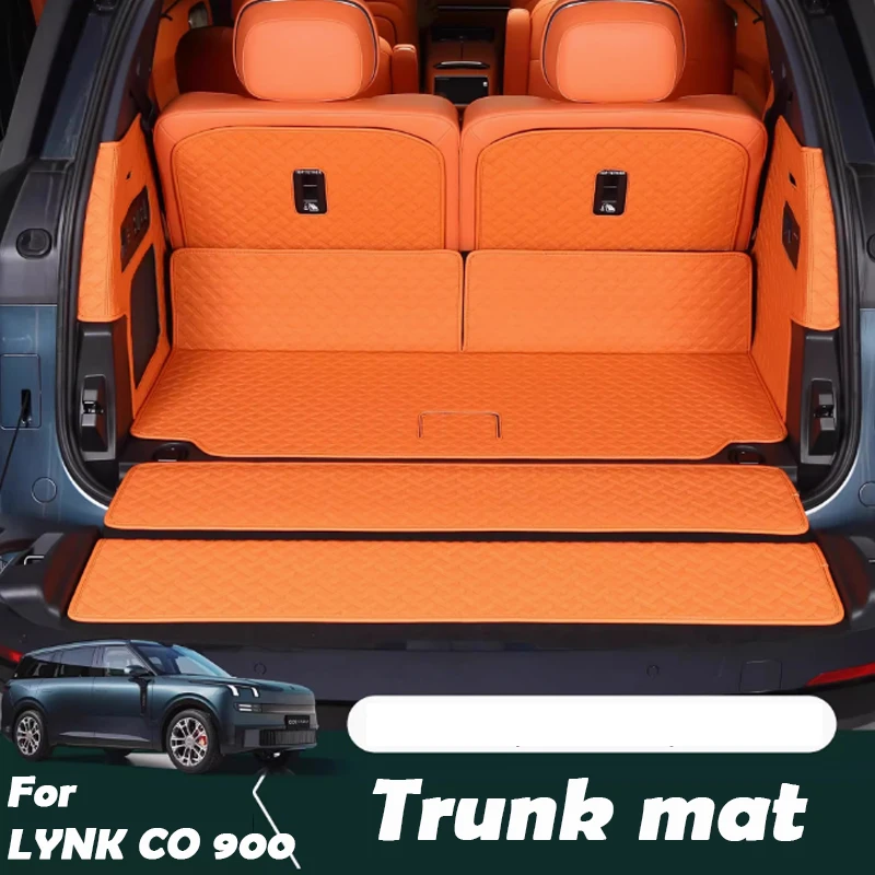 

For Lynk & Co 900 2025 2026 Trunk Mat Leather Material Scratch-resistant Wear Resistant Car Accessories