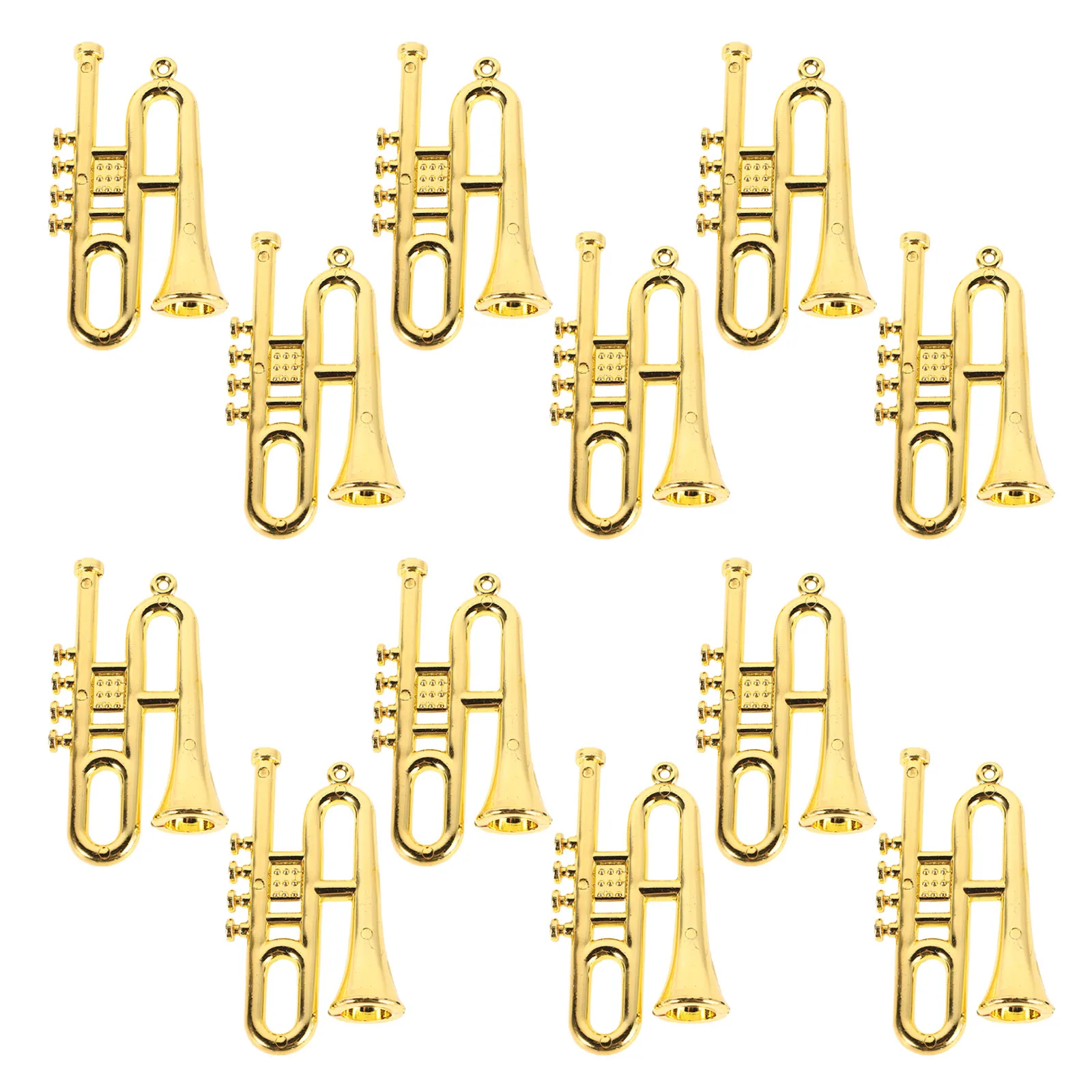 

20 Pcs Simulated Large Silk Tube Hanging Ornaments Christmas Tree Mini Wreath Craft Supplies Plastic Decorations Vacation