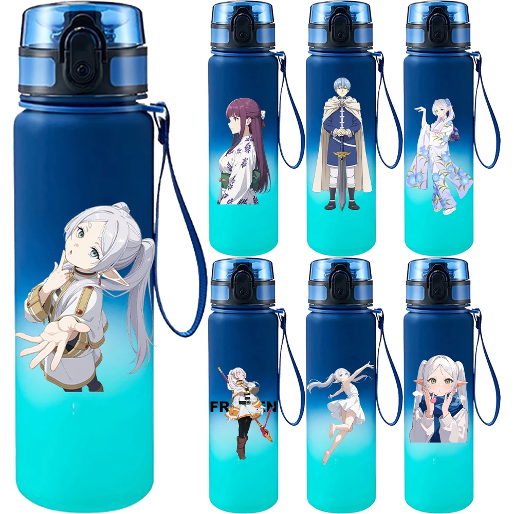 

650Ml Anime Frieren Beyond Journeys End Water Cup Frieren Fern Bottle Water Cup Outdoor Sports Large Capacity Christmas Gifts