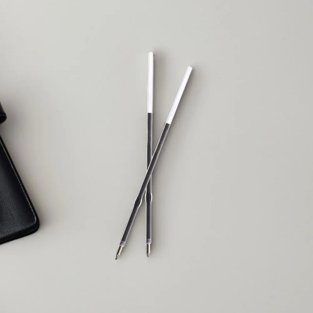 

300 шт. стержни для шариковых ручек 0,7 мм синие чернила для щелчков портативные письменные принадлежности ручки для ведения журналов