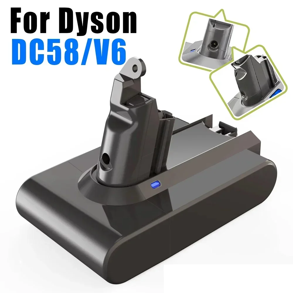 

21.6V Replacement Battery for Dyson V6 - Compatible with DC58, DC59, DC62, SV03-SV09, Motorhead Animal, 650, 770, 880 Models