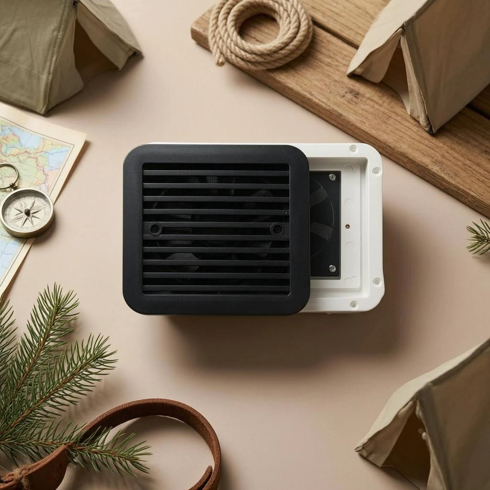 RV Side Exhaust Fan Shielded Mesh RV Side Vent Fan Motorhome Air Vent Easy to Install Long-Lasting for Boat