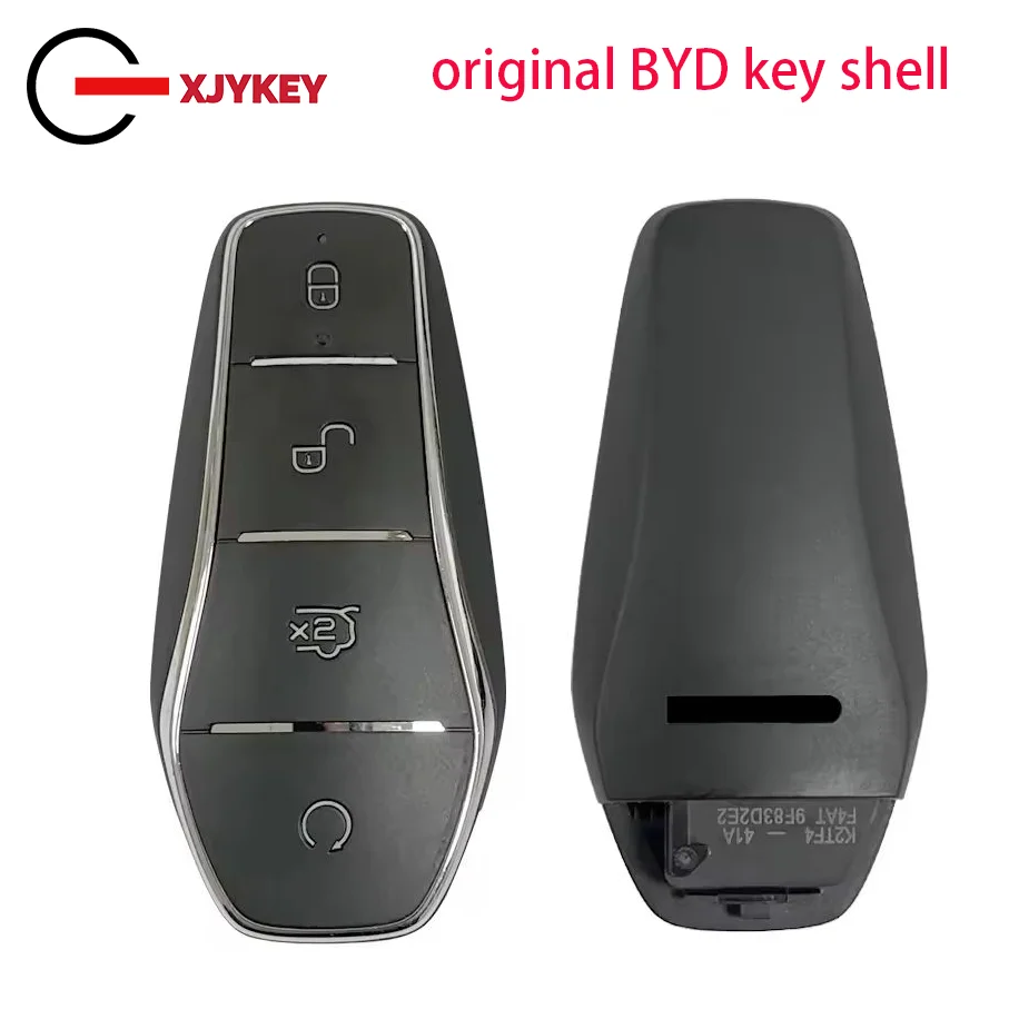 

XJYnew BYD корпус 433,62/433,92 МГц 46/4A чип без ключа автомобильный пульт дистанционного управления корпус ключа