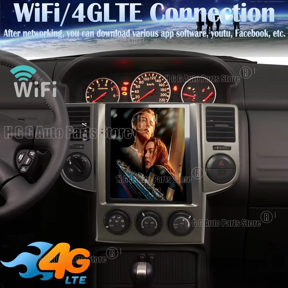 

Мультимедийный видеоплеер YY 9.7" Android CarPlay для Nissan X-trail X Trail T30 2008 2009 2010, автомобильная стереосистема с GPS, 4G, Wi-Fi и навигацией