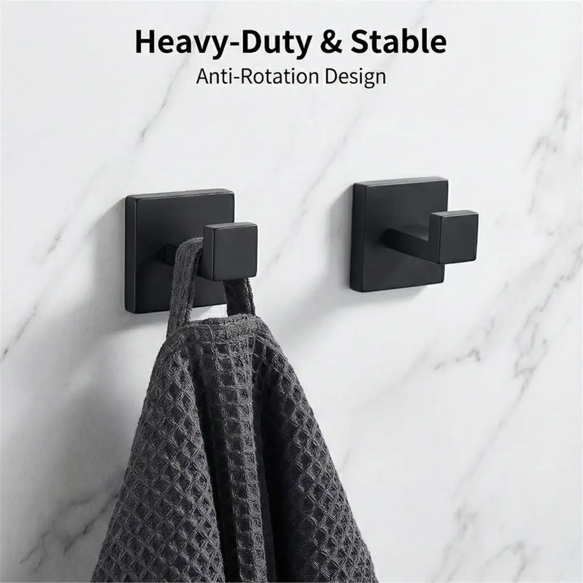 5-Piece Bathroom Hardware Set, Towel Bar Stainless Steel for Modern Bathrooms