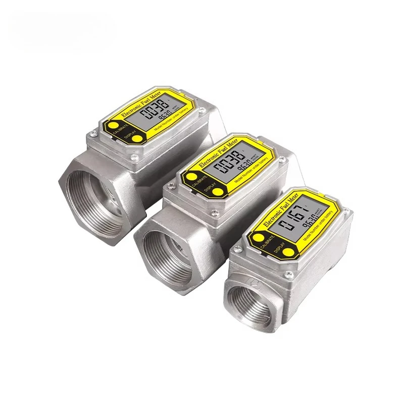 

High Precision Stainless Steel Turbine Flow Counting Meter Fuel Chemical Industry Food Filling Machine Liquid Flow Meter