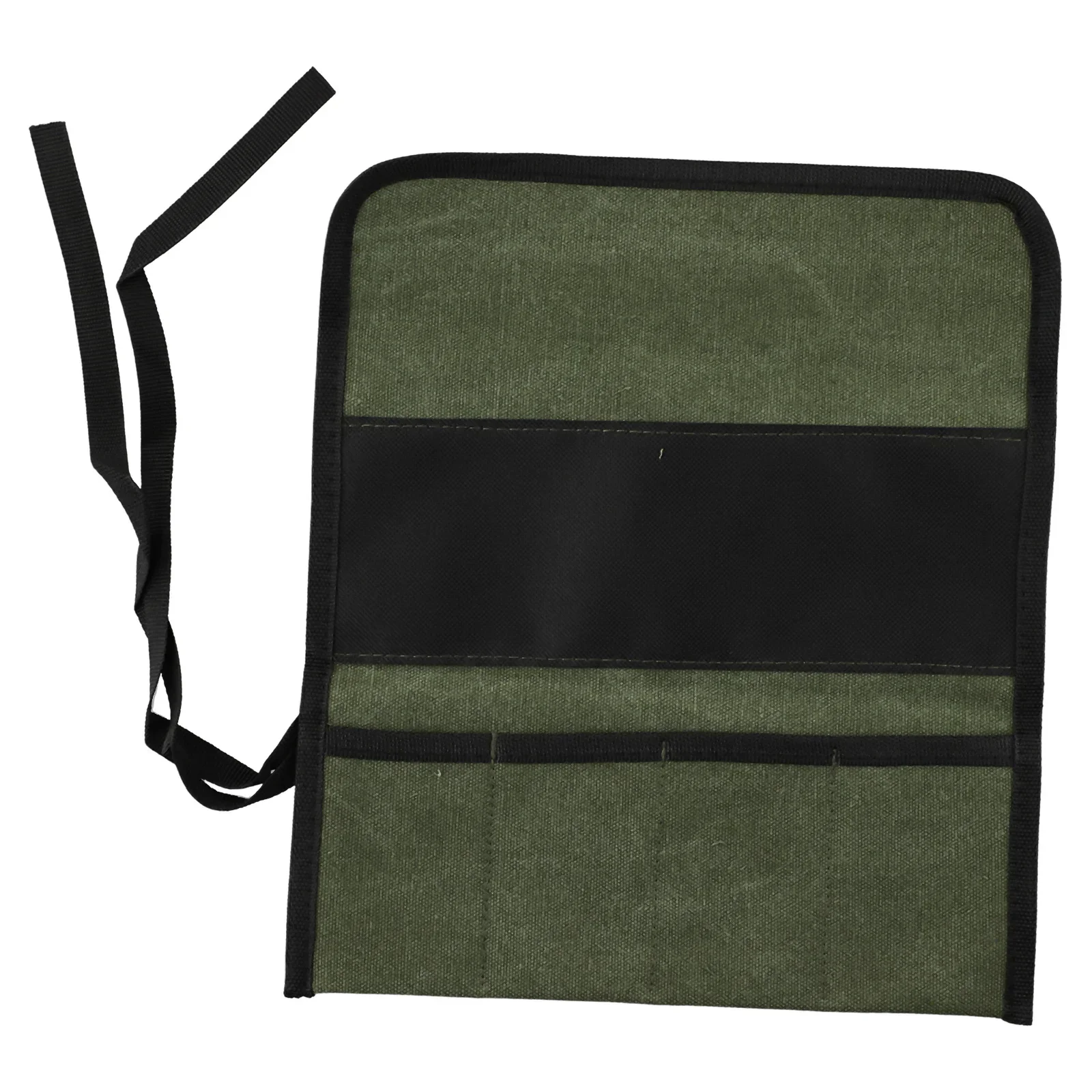 1pcs Roll Up Tool Bag Multiple Pockets Multi-Purpose Wrench Roll Canvas Tool Organizer Bucket Tool Pouch Hanging Storage Bag