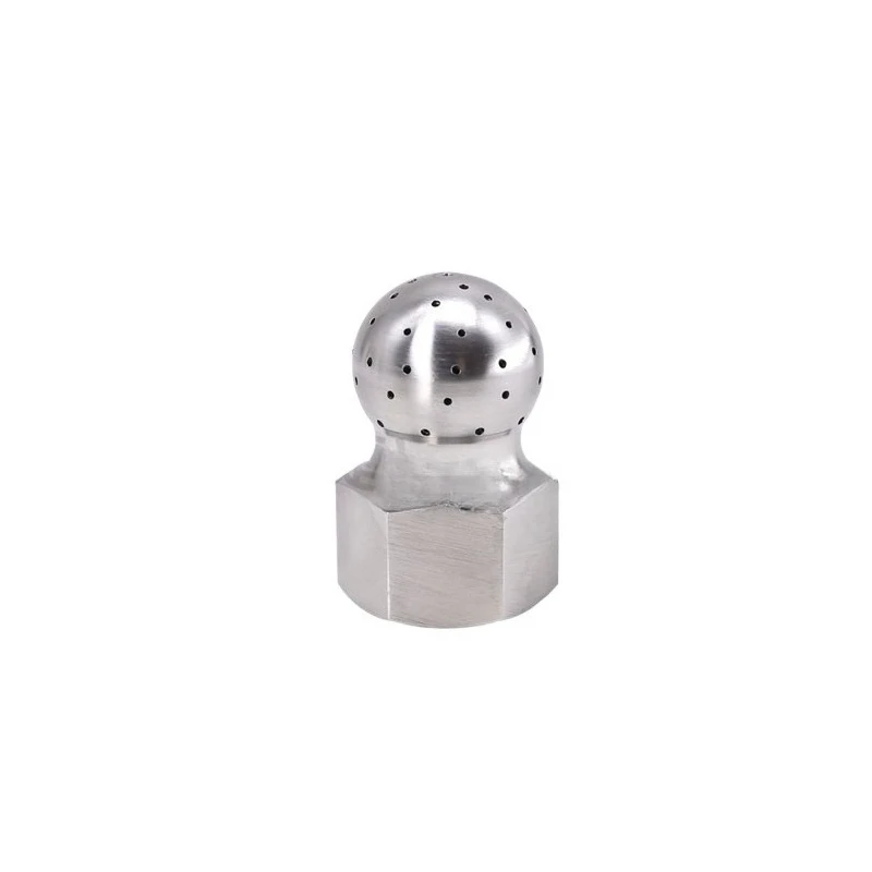 For Stainless Steel Porous Spray Ball Nozzle PTFE Spherical Nozzle Down 240 ° 120 ° VSM Tank Inner Wall Washing