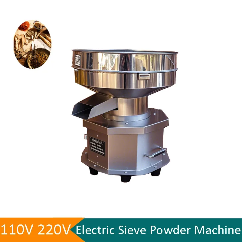 Hot Sale Vibrating Screen Small Stainless Steel Sieving Machine New Arrival Popular Powder Sieve Flour Electric Sifting Machine