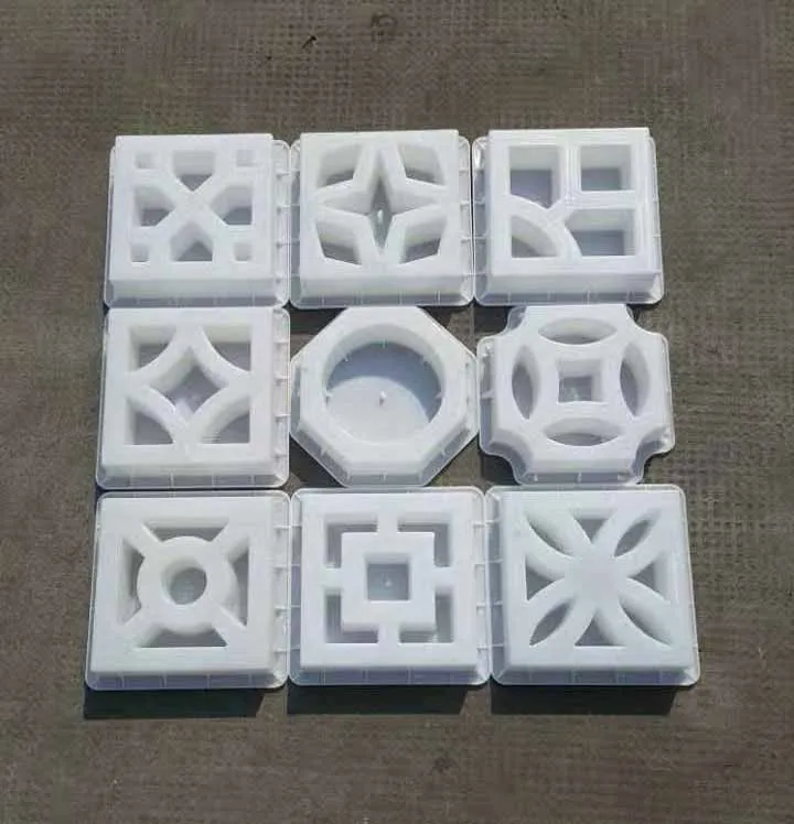 

Paver concrete wall plastic breeze block mold