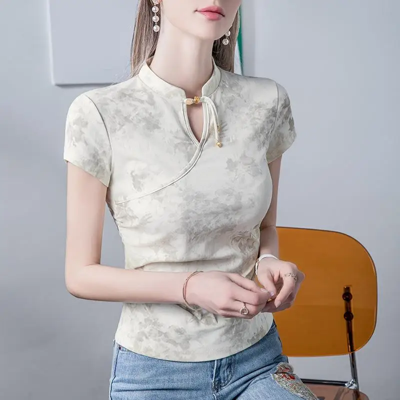 

Retro Hollow Faionable ort Women's T-irt Costume Top SVE Design Cute Animal Print for Pet s No Brand Registered