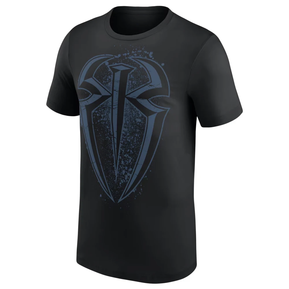 Men's Black Roman Reigns One Versus All Retro T-Shirt 3D Printed Sports Quick Drying Short Sleeve Daily Casual Plus Size T-Shirt
