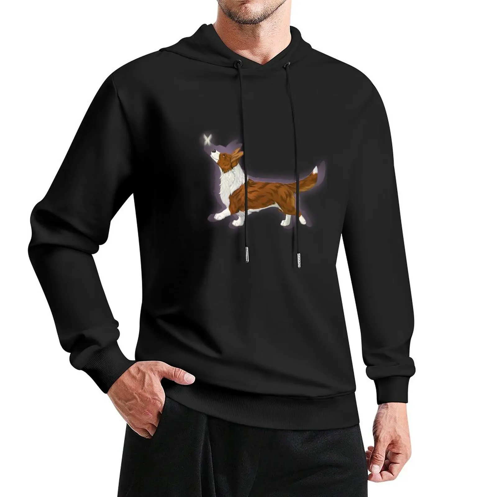 Guiding Light - Brindle Pullover Hoodie autumn jacket men blouse men's clothing designer hoodies