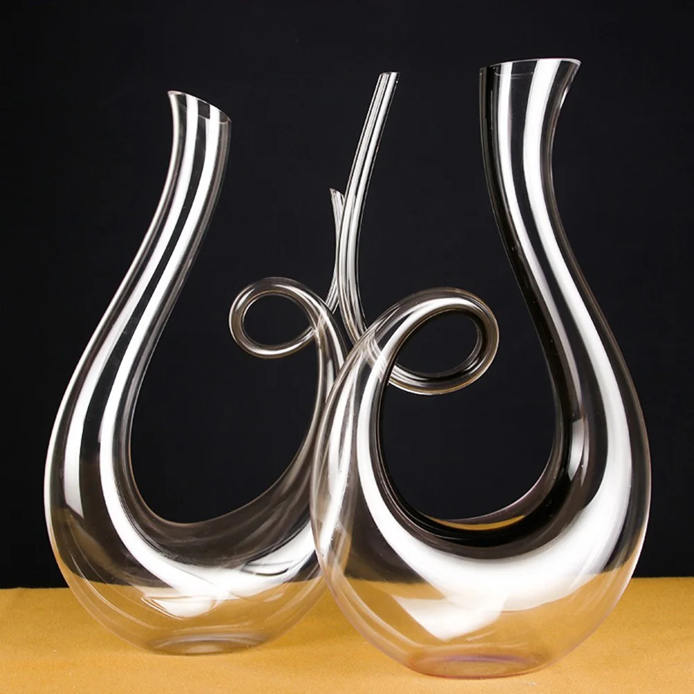 

1 шт., хрустальный стеклянный графин для вина, креативный дизайн, усилитель вина, бытовой диспенсер для посуды, бизнес-подарок