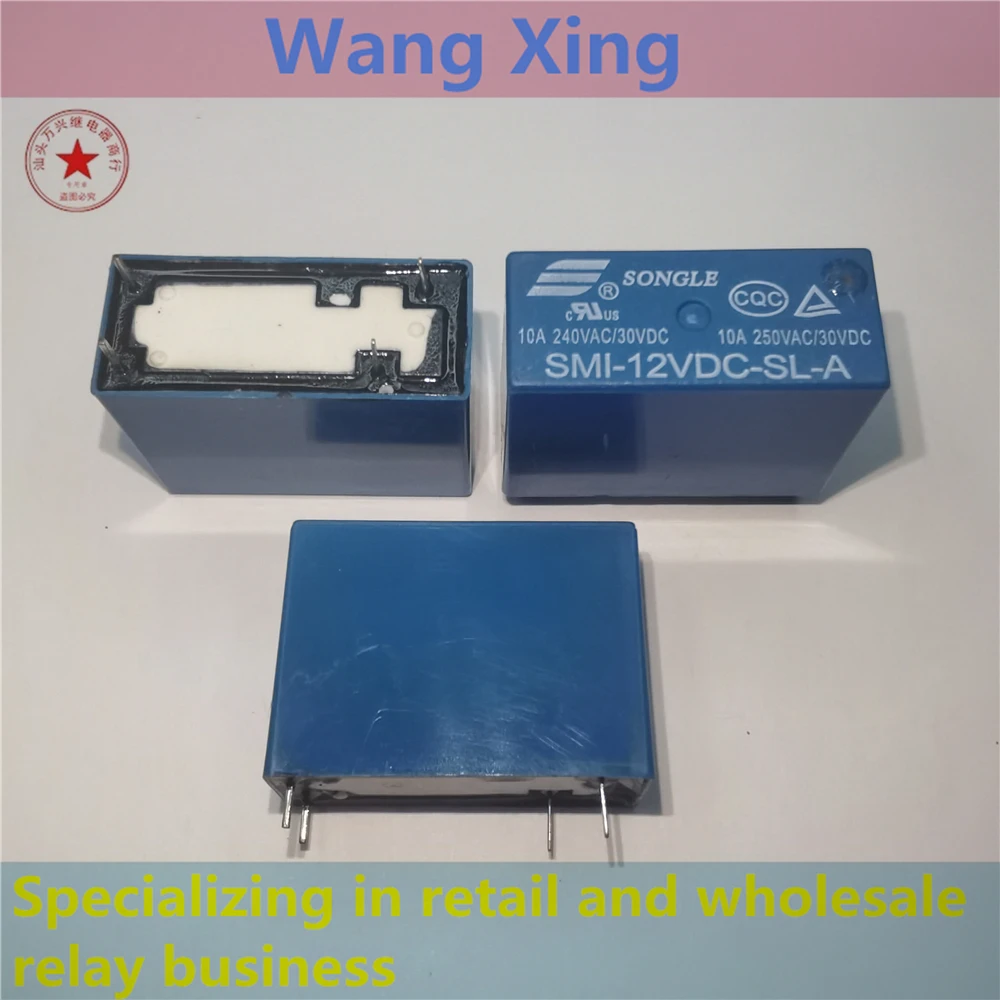Магнитное реле мощности SMI-12VDC-SL-A 4 pin