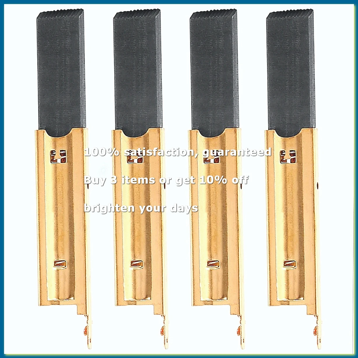 4Pcs/Set Washing Machine Motor Carbon Inserts Brushes L94MF7 for