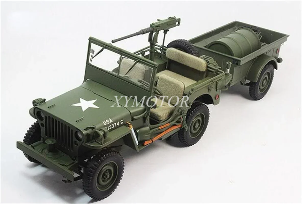 

AUTOart 1:18 для Jeep WILLYS, Вторая мировая война, литые модели автомобилей, подарки, армейские зеленые игрушки, подарки, хобби, демонстрационные украшения, коллекция