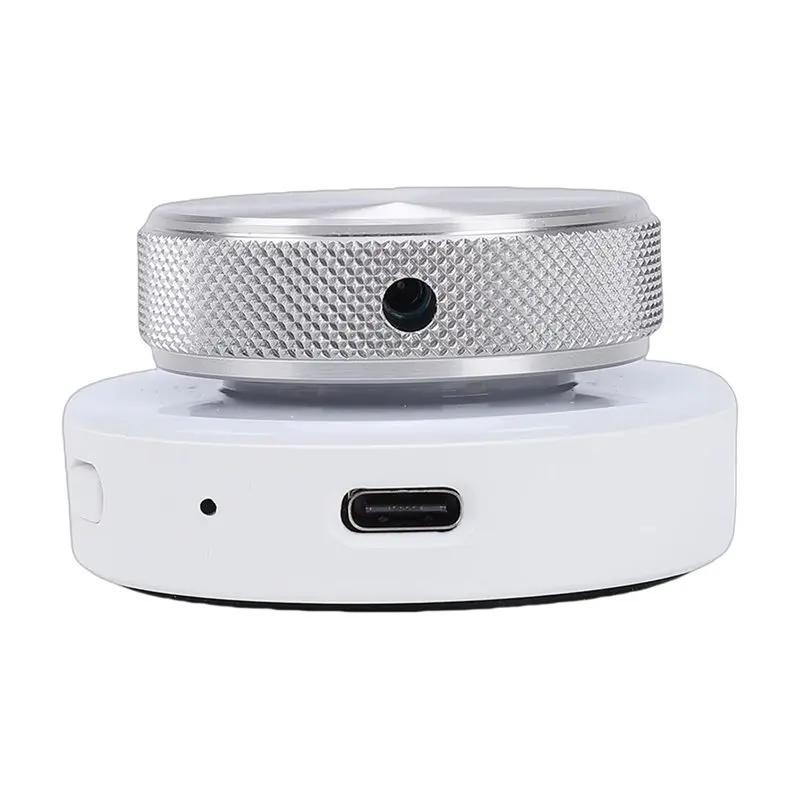A33T-Digital Audio Controller Customizable Knob BT 5.0 USB-C Connection Volume Control With RGB Light For Multimedia Devices