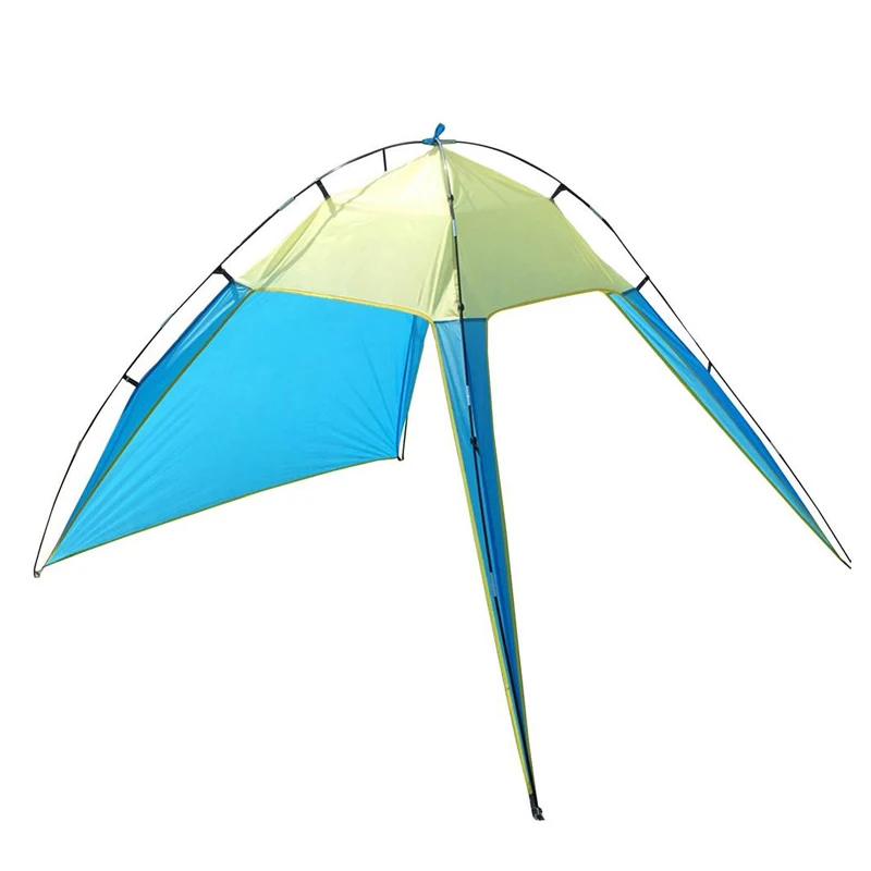 

Уличная палатка для кемпинга, водонепроницаемый солнцезащитный козырек, треугольный солнцезащитный козырек, пляжный большой пространство, простая установка, портативный портативный козырек для путешествий, пешего туризма, рыбалки