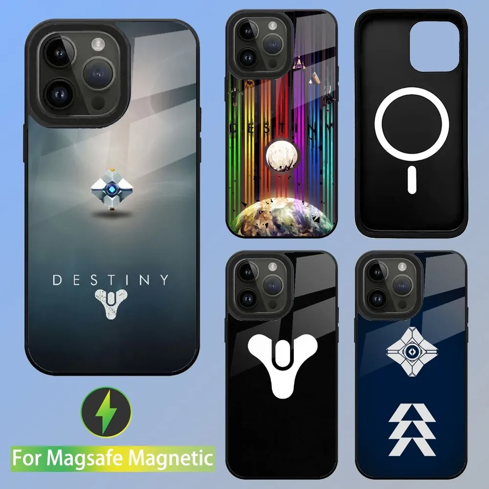 

Game D-Destinys Phone Case For iPhone 15,14,13,12,11,Plus,Pro,Max Mini Magsafe Magnetic Wireless Charging