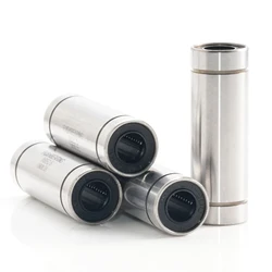 LM8LUU Linear Motion Bearing 8*15*45 mm ABEC-5 ( 4 PCS ) Long Type LM8 LM 8mm LM08LUU Linear Bearings LM8 LUU