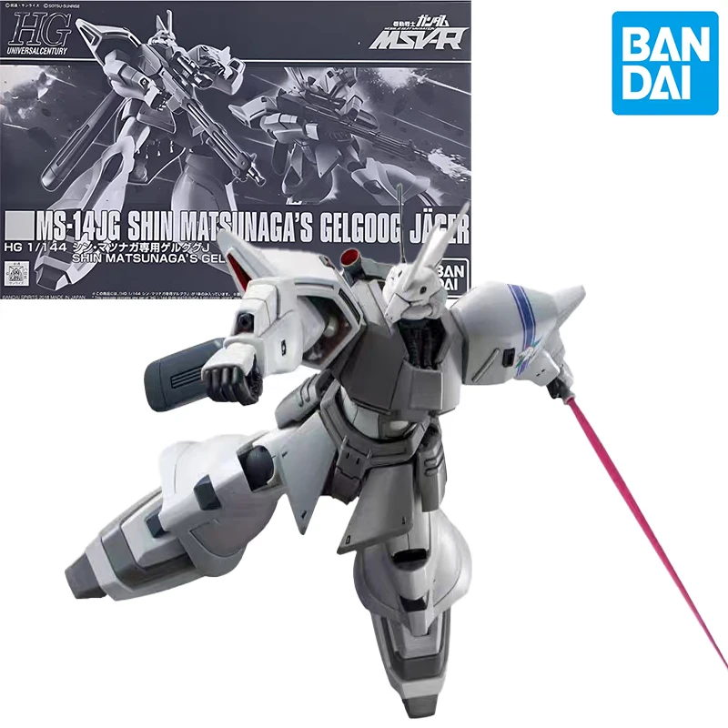 

Bandai Gundam Hg 1/144 PB Limited MS-14JG GelgoogJager Assembly Model Kit Gifts Toy Collection for Kids Action Figure Model