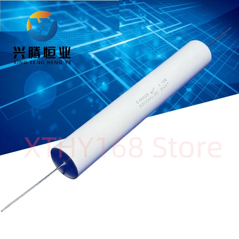 

1PCS 0.00025uf 50000v 250pf 50kv 251 50000VDC high-voltage thin-film capacitor power grid